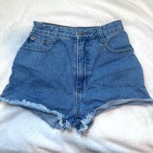 Vintage Steel Jean Shorts Womens Size 3 Denim